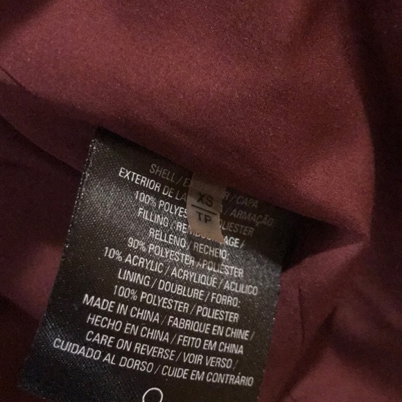 ELIE TAHARI BURGUNDY LIGHT WEIGHT COAT XS - Picture 6 of 8